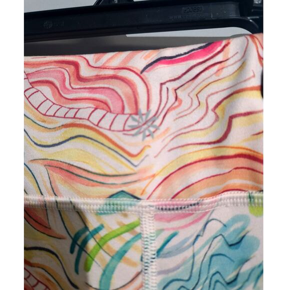 Athleta Girl High Rise Printed Chit Chat Capri - Picture 5 of 5